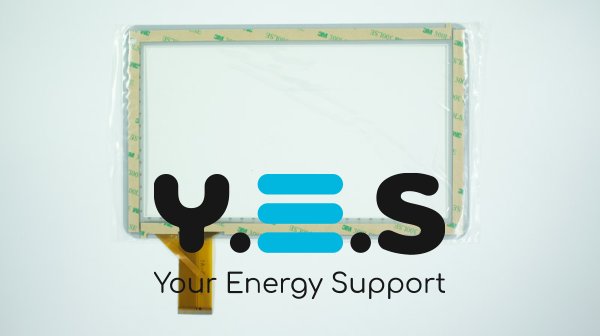 Сенсорне скло (тачскрін) YDT1275-A1 10.1" 257×159/223×126 мм 50pin біле