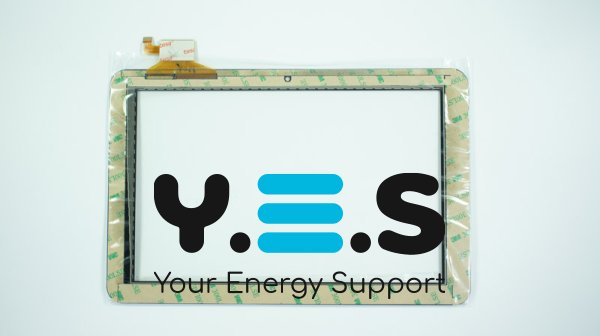 Тачскрін (сенсорне скло) Digma iDsQ11 YTG-P10009-F1 V1.0 10,1" 12pin чорний 259×168мм