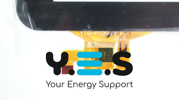 Тачскрін (сенсорне скло) Digma iDsQ11 YTG-P10009-F1 V1.0 10,1" 12pin чорний 259×168мм