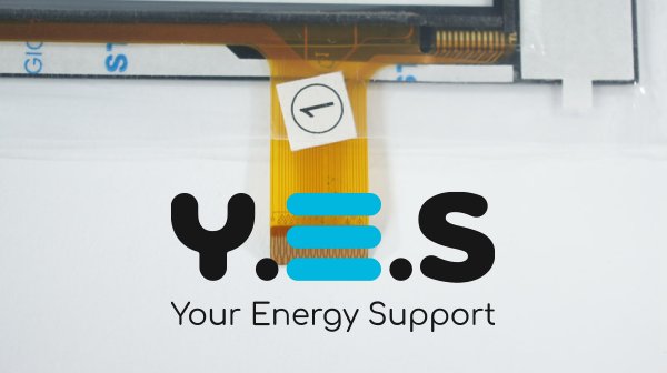 Тачскрин (сенсорне скло) для MT70326-V1 7" 185×107 мм, чорний