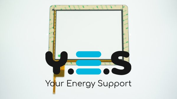 Сенсорне скло TOPSUN_E0011_A3 9,7" 236×184/196×147 мм, 6 pin, чорне