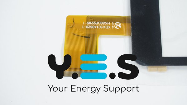 Сенсорне скло тачскрін HK80DR2285-1/XDX20140620-1 7,85" 196×132 мм (159×118) чорне