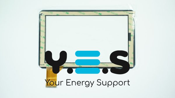 Тачскрін (сенсорне скло) FM901601KE 9" 233×142/198×112 мм 50 pin білий