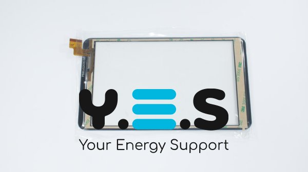 Сенсорне скло (тачскрин) PINGBO PB80JG2030 204×119/173×108 мм, 51 pin, чорне