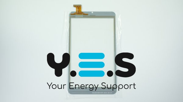 Сенсорне скло (тачскрін) F-WGJ80095-V1 209×119/173×108 мм, 40 pin, біле