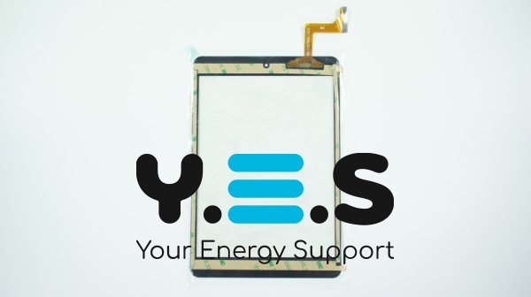 Сенсорне скло (тачскрін) RS-CQ785D-V1.0 196×131/161×120 мм, 45 pin, чорне