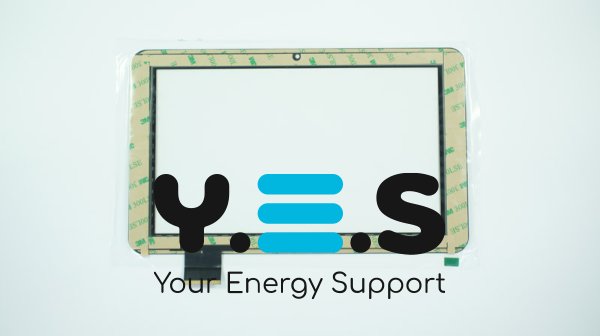 Тачскрин (сенсорне скло) 0176-BLX 9" 235×144/198×115 мм, 50 pin, чорний