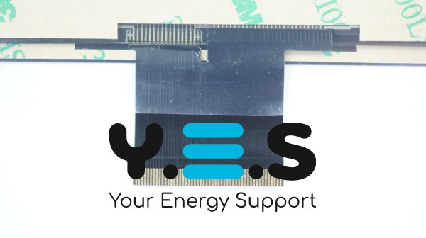 Тачскрин (сенсорне скло) 0176-BLX 9" 235×144/198×115 мм, 50 pin, чорний