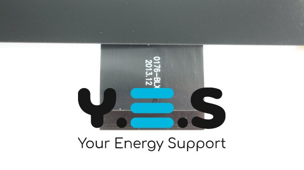 Тачскрин (сенсорне скло) 0176-BLX 9" 235×144/198×115 мм, 50 pin, чорний