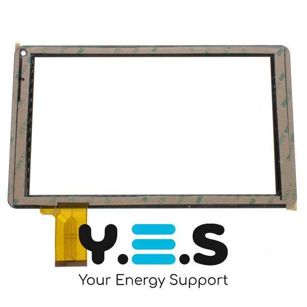 Сенсорне скло (тачскрін) WJ663-V1.0 9" 234×137/197×115 мм 50 pin чорне