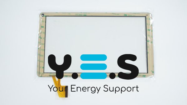 Тачскрін (сенсорне скло) VTC5010A18-FPC-3.0 254×146/224×126 мм, 50pin, чорний