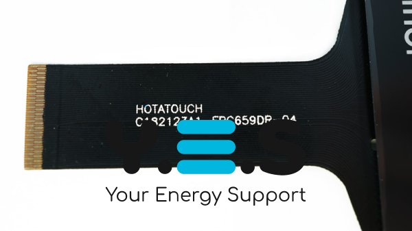 Тачскрін (сенсорне скло) C182123A1-FPC659DR-04 7" 182×123/152×95 мм чорний