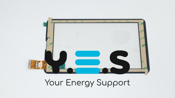 Сенсорне скло (тачскрин) SG5984-FPC 7" 184×104/155×87 мм, 30 pin, чорне