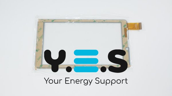 Тачскрін (сенсорне скло) WJ506-ZZT V2 7", 185×104/155×87 мм, 30 pin, білий