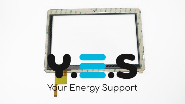 Сенсорне скло (тачскрин) PB101A8495-T100-L 10,1" 248×173/217×136 12pin чорне TP