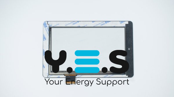 Сенсорне скло (тачскрін) 070283-01A-V1 7" 190×120 мм, 40 pin, чорне