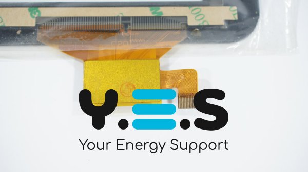 Сенсорне скло (тачскрін) QSD 702-10016-02 10,1" 259×169 мм 12 pin чорне