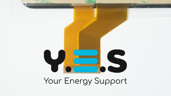 Сенсорне скло (тачскрин) H-CTP090-001FPC 9", 233×141/198×112 мм, 50 pin