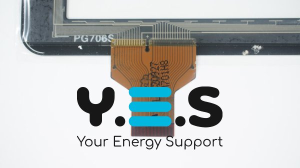 Сенсорне скло (тачскрин) HLD-GG706S 7" 189×114 мм, 30 pin, чорне