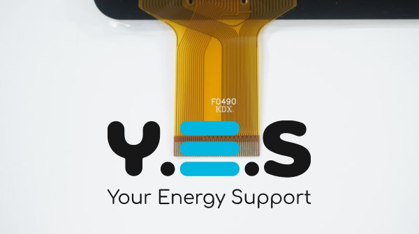 Сенсорне скло (тачскрін) 0539-V03 197×132 мм, 40 pin, чорне