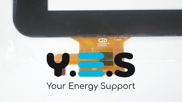 Тачскрин (сенсорне скло) FM100701FB 10,1" 259×169 мм, 12 pin, чорний