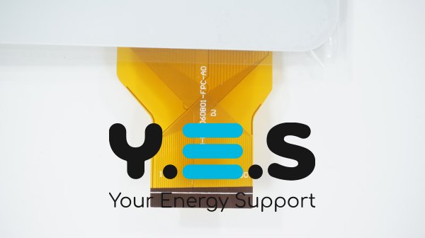 Сенсорне скло (тачскрин) SQ-PG1060B01-FPC-A0 10.1" 240×163/224×126, 50pin, біле