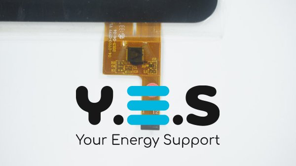 Сенсорне скло (тачскрін) 04-0700-0777 V1 7" 186×111 мм 12pin чорне