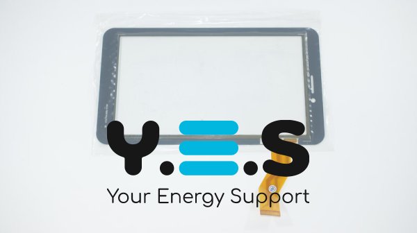 Сенсорне скло (тачскрін) AD-C-702619-FPC 7" біле