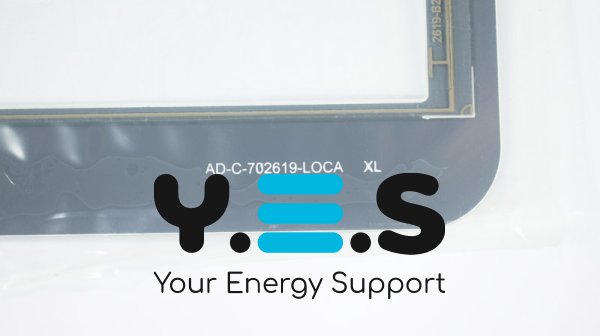 Сенсорне скло (тачскрін) AD-C-702619-FPC 7" біле