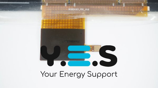 Тачскрін 8" 130242C1_FPC_V1.0, 195×146 мм, 6 pin, чорний