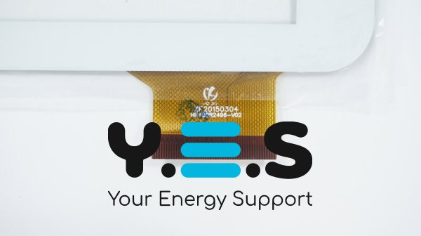 Сенсорне скло (тачскрін) HK10DR2496-V02 10,1" 256×145/222×126 мм 50 pin біле