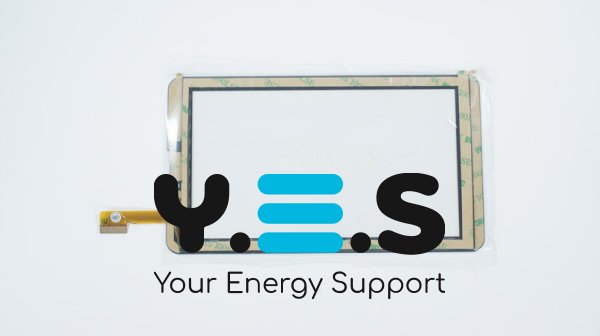 Сенсорне скло (тачскрін) YLG-CEG7388-FPC-A0 7" 184×104/155×87 мм 30 pin чорне