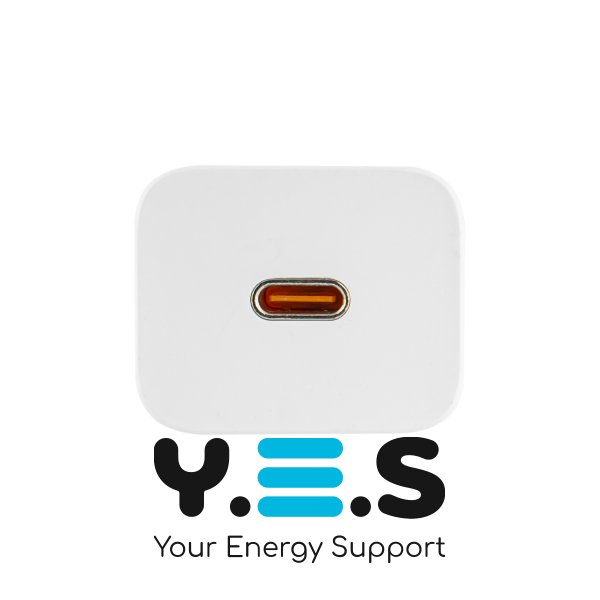 Зарядний пристрій Baseus Super Si 25W USB-C Quick Charger EU, білий (CCSP020102)