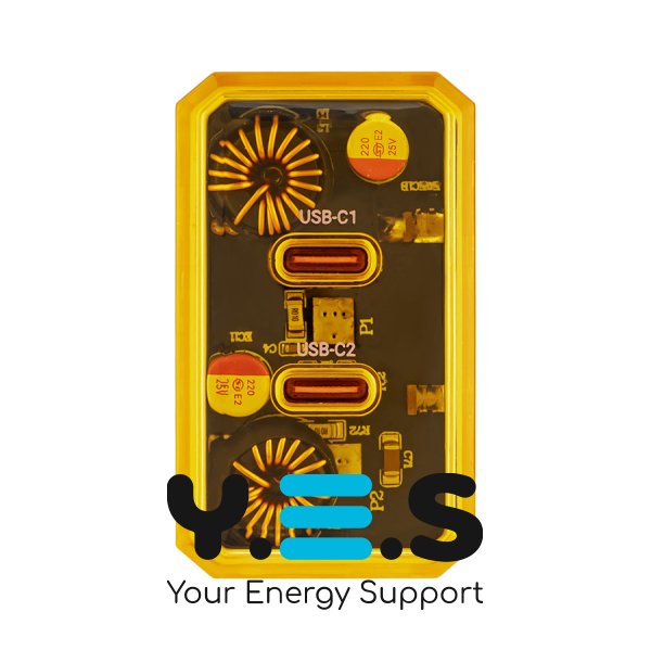 Зарядний пристрій BOROFONE BAS33A 2×USB-C PD/QC 45W, білий (6941991110719)