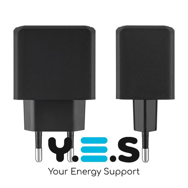 Зарядний пристрій HOCO CS14A Ocean Black, PD 20W + QC3.0 (6942007603898)