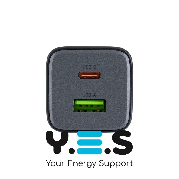 Зарядний пристрій HOCO N41 Almighty PD 20W + QC 3.0, чорний (6942007617024)