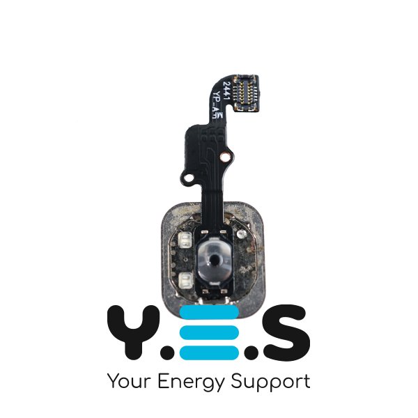 Шлейф с кнопкой home для Apple iPhone 6, iPhone 6 Plus, silver