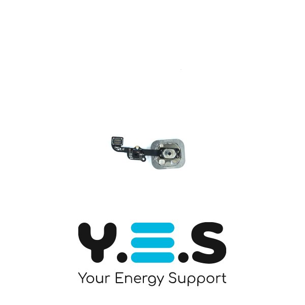 Шлейф с кнопкой home для Apple iPhone 6, iPhone 6 Plus, white, оригинал