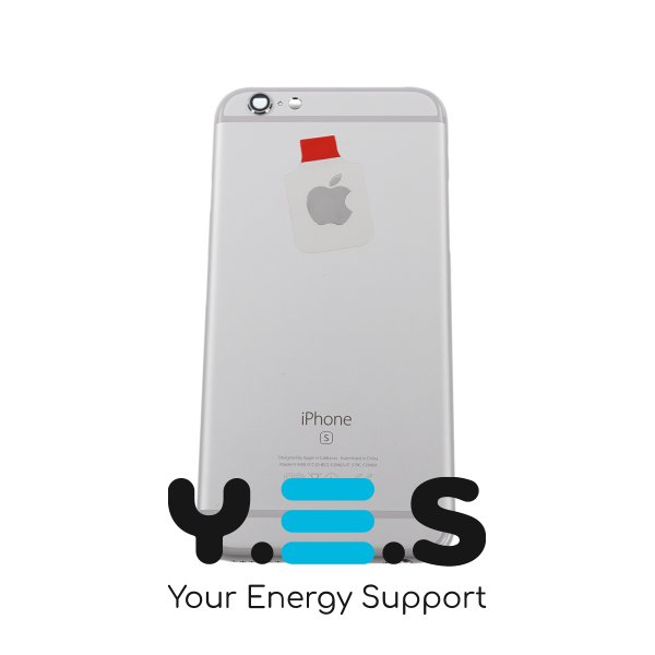 Задня кришка Apple iPhone 6S, срібляста, Original