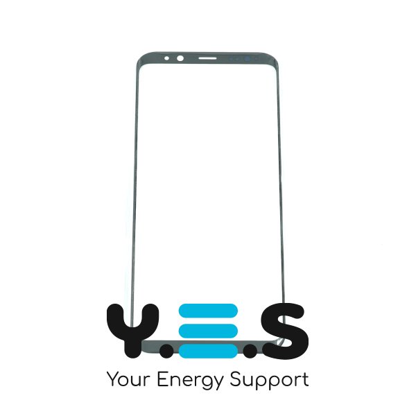 Скло корпусу для Samsung G955F Galaxy S8 Plus, Midnight Black, Original