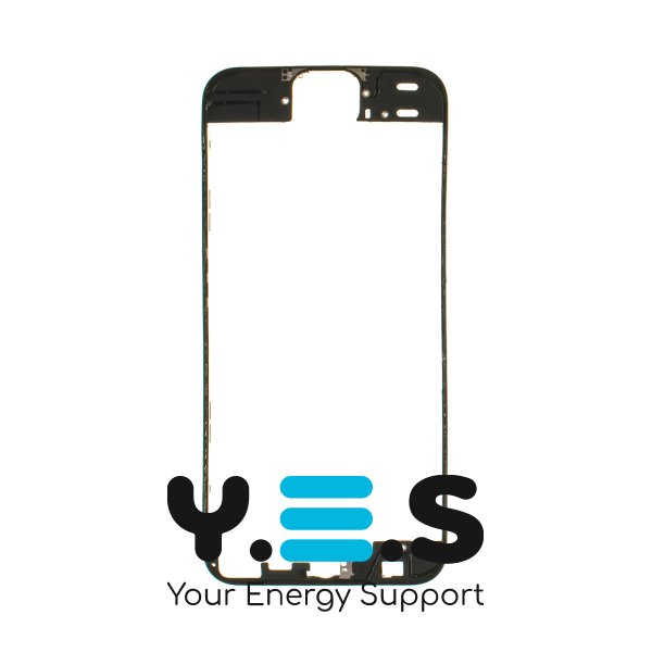 Рамка кріплення дисплея Apple iPhone 5S та iPhone SE, чорна