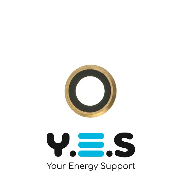 Захисне скло камери для Apple iPhone 6 та iPhone 6s, колір Gold