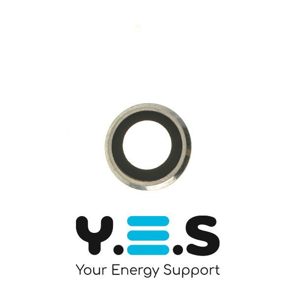 Скло камери Apple iPhone 6 та iPhone 6s, сріблясте