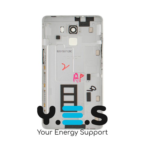 Задня кришка корпусу для Huawei Honor 7 (PLK-L01), срібляста