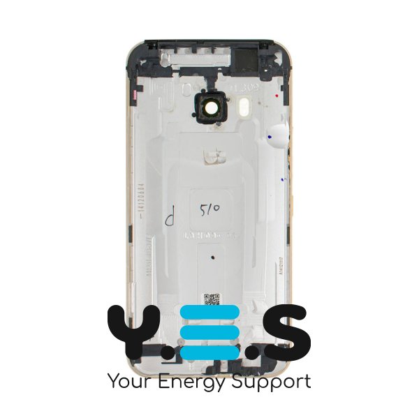 Задня кришка корпусу для HTC One M9, срібляста