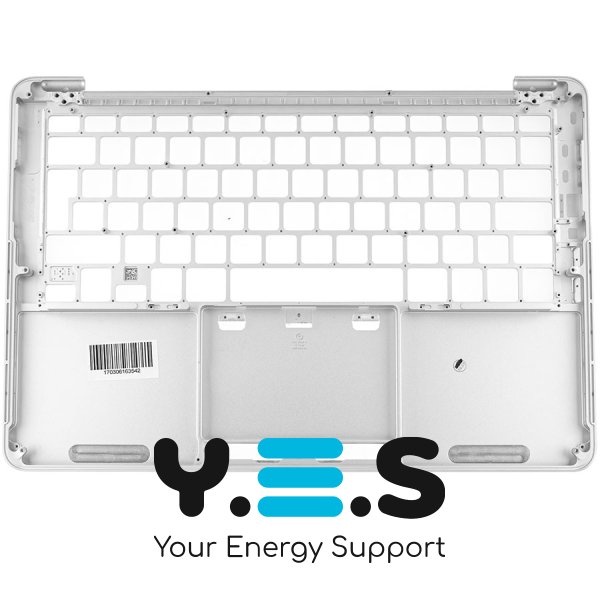 Верхня кришка ноутбука Apple A1425 (2012-2013), срібляста, Big Enter