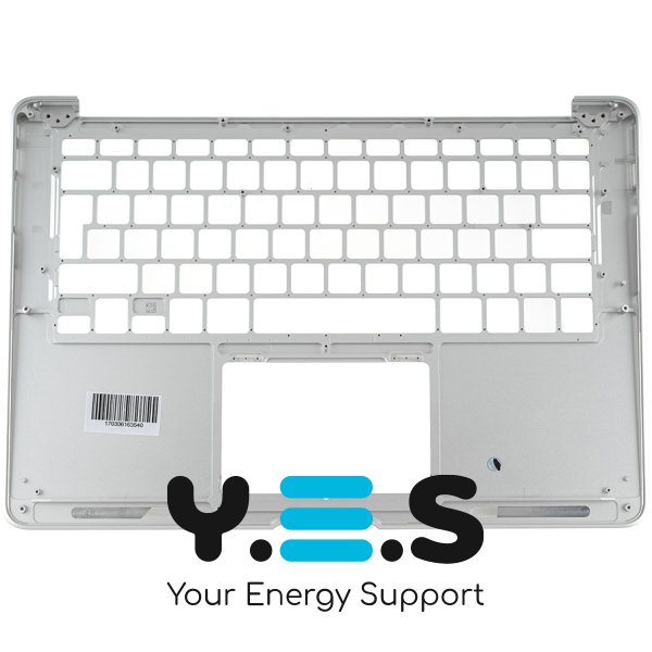 Верхня кришка ноутбука Apple A1466 (2013–2015), срібляста, Big Enter