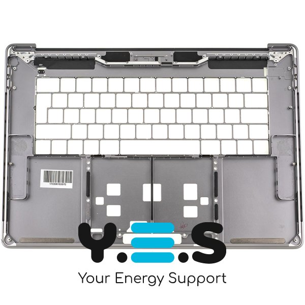 Верхня кришка ноутбука Apple A1707 (2016) Space Gray, велика клавіша Enter