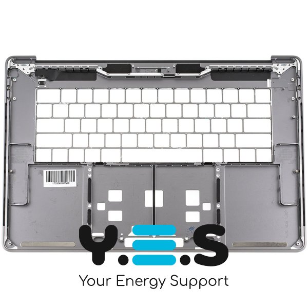 Верхня кришка ноутбука Apple A1707 (2016) Space Gray, small enter