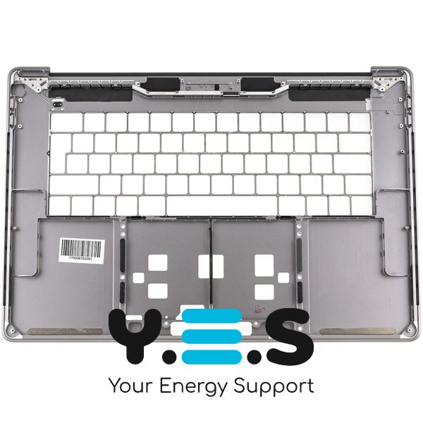 Верхня кришка ноутбука Apple A1707 (2017) Space Gray, велика клавіша Enter